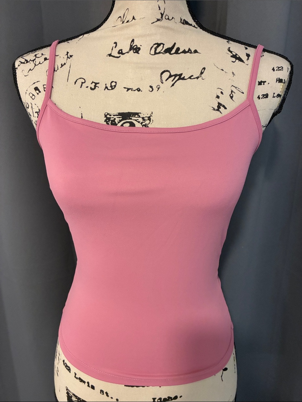 Garage Pink Slim Spaghetti Strap Camisole